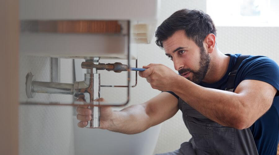Hot water issue at sink in Seymour, IN